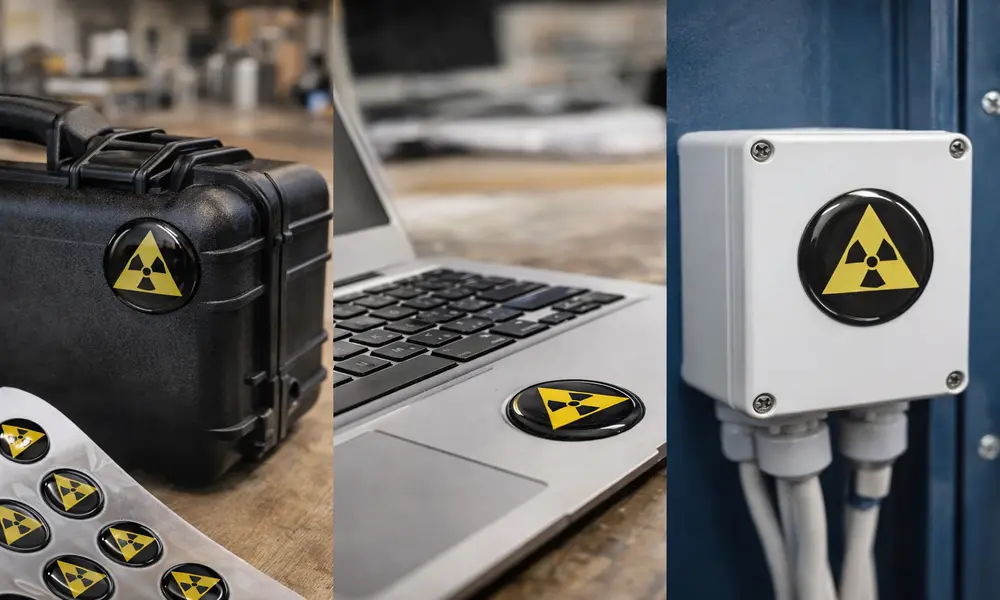 برچسب کریستالی یا ژله‌ای در شهر چاپ 