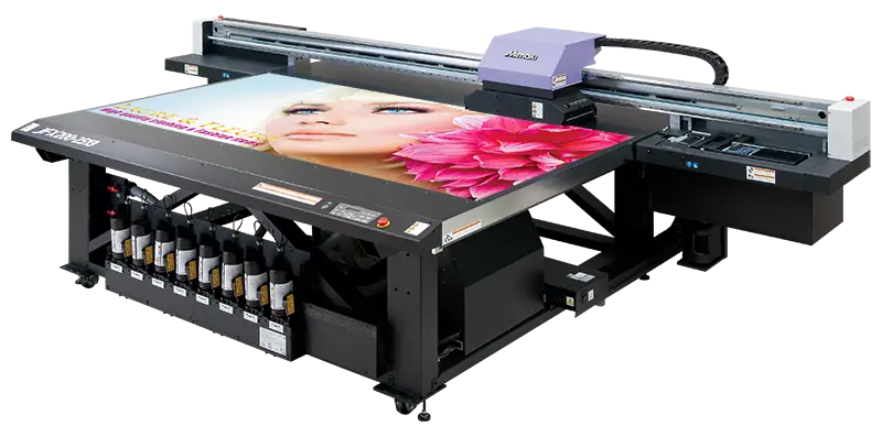 چاپ فلت بد یووی